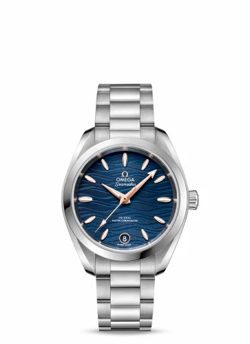 Omega Seamaster Aqua Terra 150M Master Chronometer 34 Stainless Steel / Blue-Waves / Bracelet 220.10.34.20.03.001 (22010342003001)